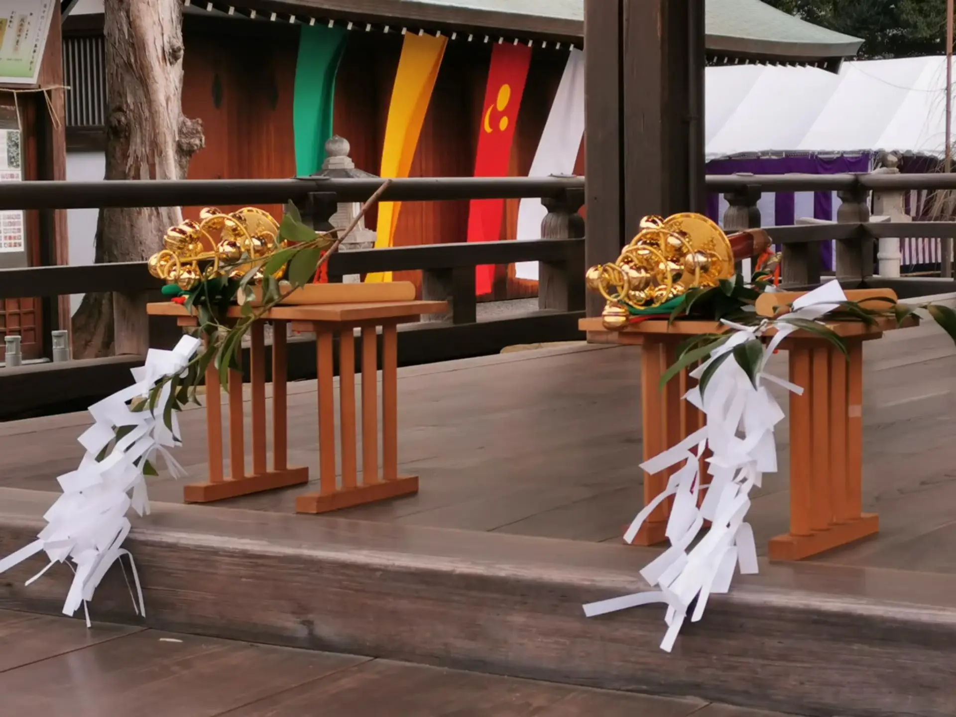 Kyoto — Iwashimizu Hachiman-gū — Yutate Kagura