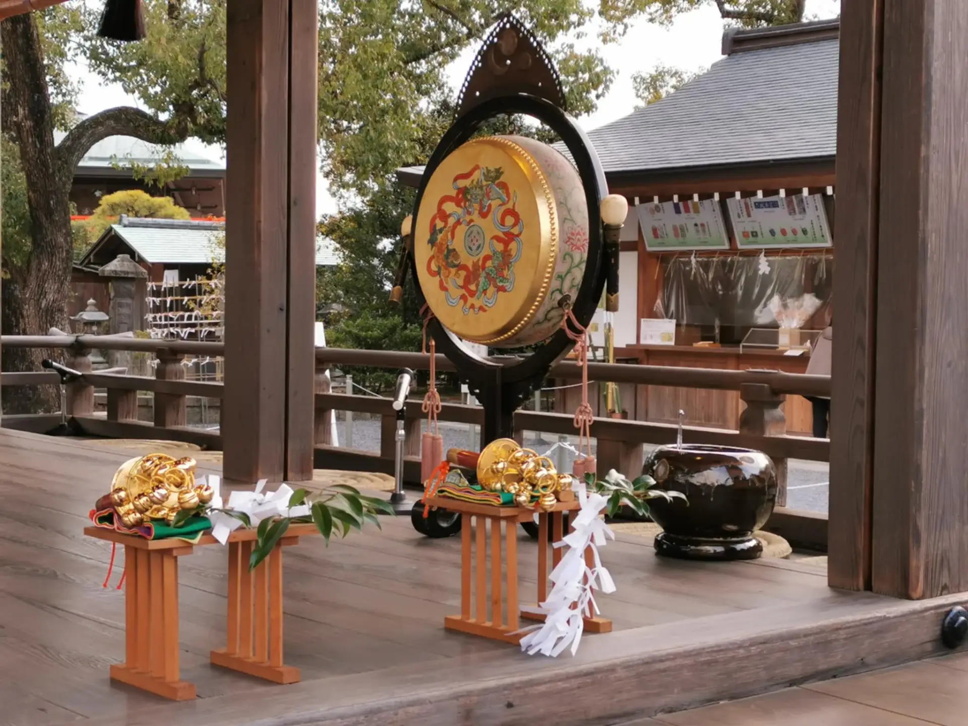 Kyoto — Iwashimizu Hachiman-gū — Yutate Kagura